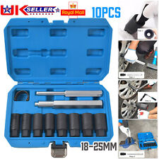10pcs LOCKING WHEEL NUT REMOVAL TOOL DAMAGED LOCK BOLT REMOVER CONICAL SOCKETS