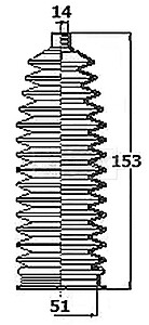 Borg beck steering rack - &,