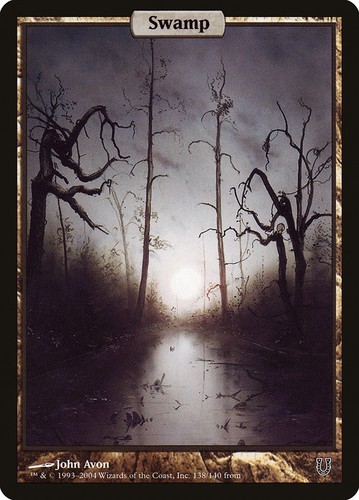 Mtg magic the gathering - the, swamp