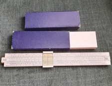 Vintage Unique Universal Slide Rule, 1950s, in original box