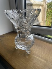 Stunning Thistle Cut Crystal