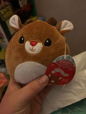 Squishmallows New 4.5" Rudolph