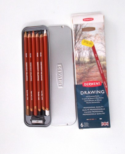 Derwent soft drawing pencils - soft,