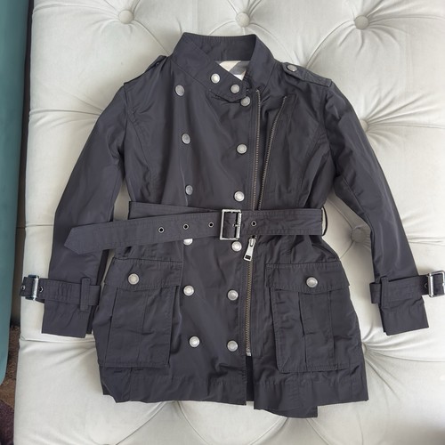 Burberry children black trench - children,