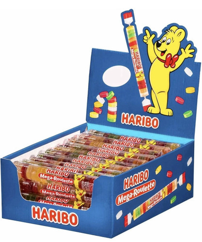 Haribo mega roulette fruit - mega,