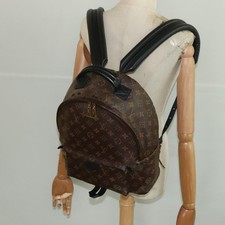 LOUIS VUITTON Monogram Palm Springs MM Backpack M44874 LV Auth 95834