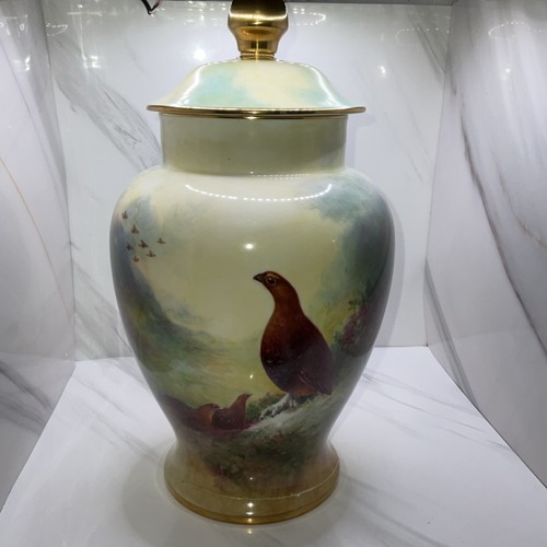 Coalport large urn hand - large,