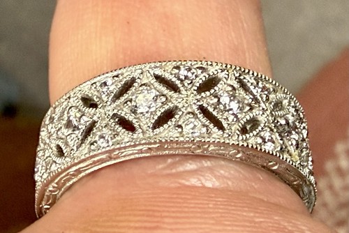 Tacori sterling with qz - tacori,