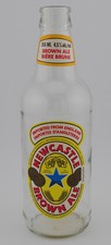 Newcastle Brown Ale, Exported To Canada, Empty Glass Beer Bottle 355mL With Cap