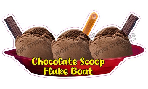 Ice cream van sticker