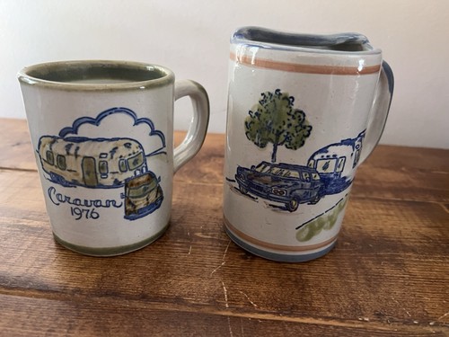 Vintage louisville pottery mug - louisville,