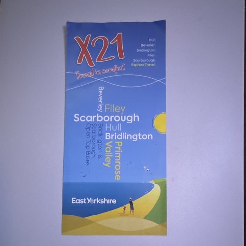 East yorkshire x21 bus - east,
