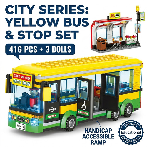 City town bus station building - town,