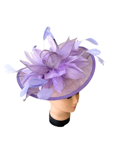 New women fascinator large - fascinator,