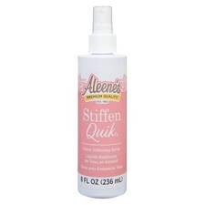 Stiffen-Quick Fabric Stiffening Spray - 8oz Transparent