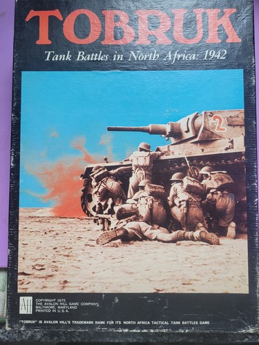 Avalon hill tobruk - tobruk, tank