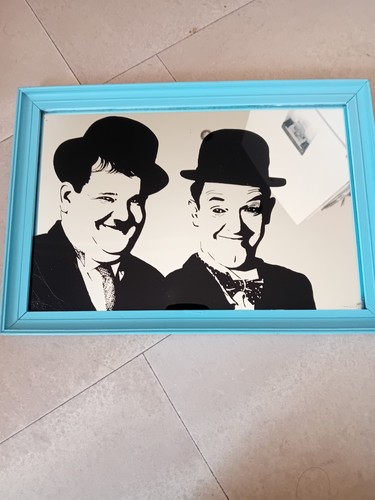 Laurel and hardy printed - hardy,