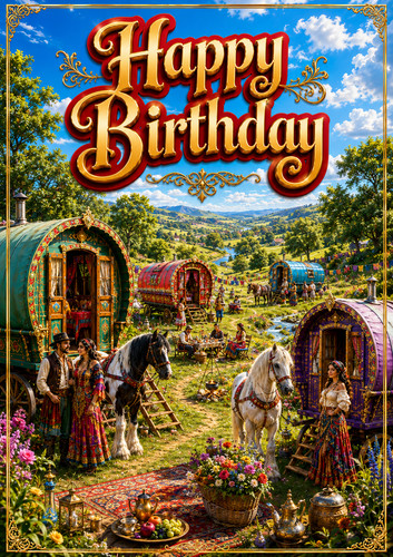 Romany gypsy caravans - romany,