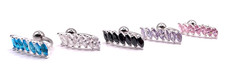 Sterling silver reverse top