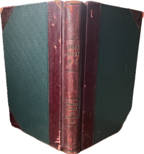 1941 vintage ledger accounts - ledger,