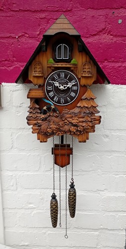 Black forest chalet cuckoo - forest,