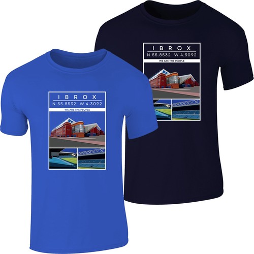 Rangers ibrox stadium shirt - rangers,
