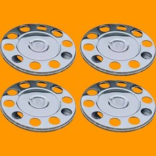 4Pcs Stainless Steel Wheel