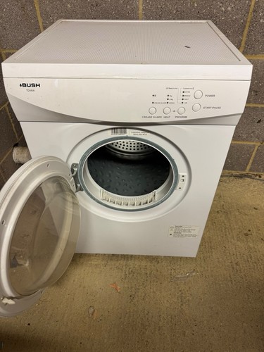 Bush tdv6w 6kg white vented - tdv6w,
