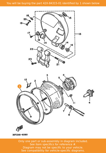 Yamaha rim headlight - yamaha, rim,