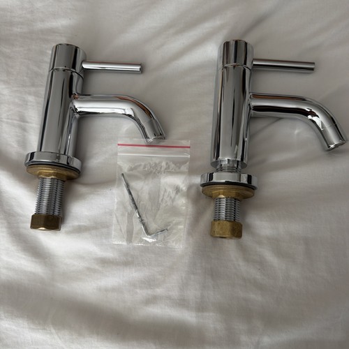 Fired earth basin taps - fired,