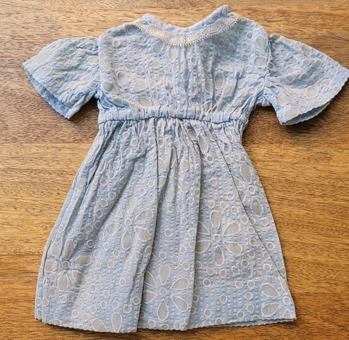 Pretty blue flower print dolls - pretty,