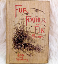 Antique Vtg Fur Feather & Fin