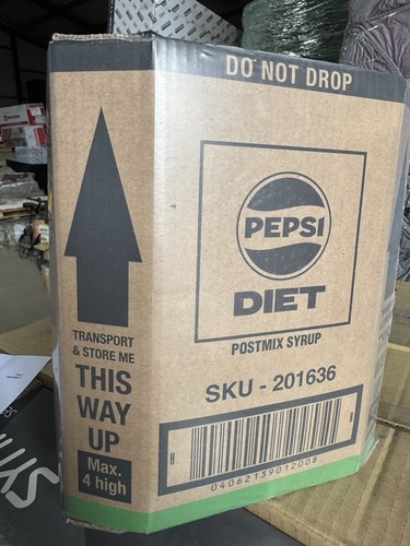 Diet pepsi postmix bib - 7l,