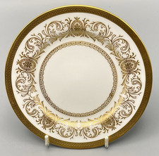 1ST QUALITY AYNSLEY BONE CHINA IMPERIAL GOLD 194 BREAD & BUTTER PLATE 6 1/2"