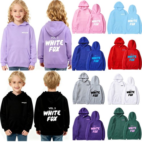 Girls boys white - white, foxs