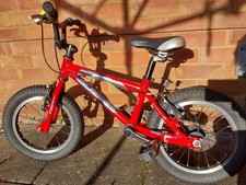 Islabikes Cnoc 14 Kids' Bike Red, Lightweight, Unisex