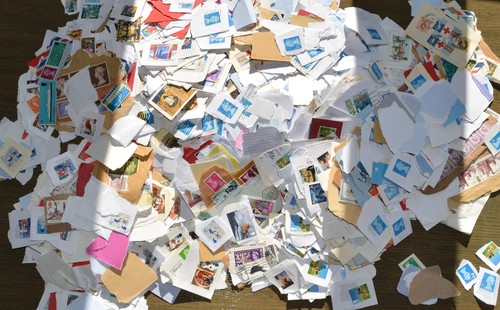 Stamps kiloware 500g thats - gb,