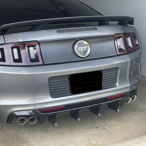 Rear bumper diffuser - rear,