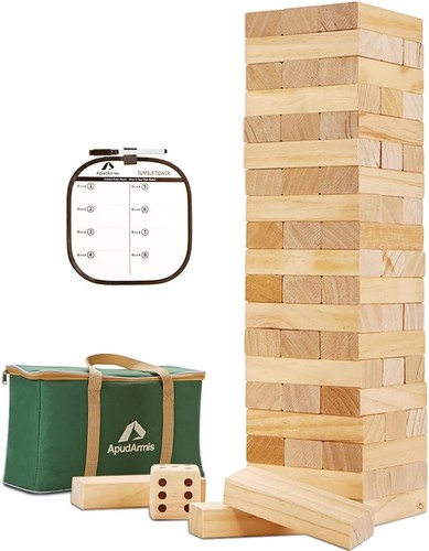 Giant tumble tower - giant, dice