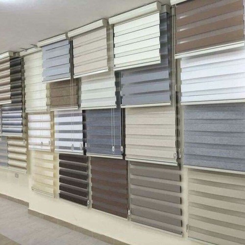 Multi zebra blind - blind, day