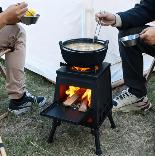 Portable folding fire - portable, pit