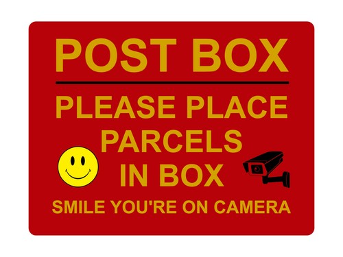 1212 post box place parcels - place, in