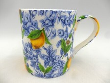 Blue Lemon Blossom design Bone