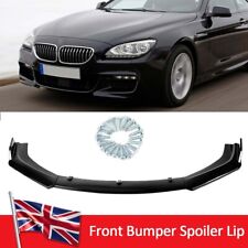 For BMW 6 SERIES M Sport 640 650 M6 Black Front Bumper Lip Body Spoiler Splitter