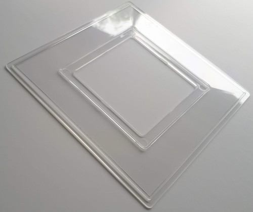 Clear single light switch - clear,