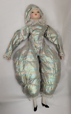 Vintage Pierrot Clown Doll in