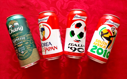 Empty beer cans - empty,