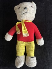Rupert Bear 2 Foot High Teddy From The 1970’s