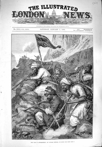 Original old antique print - antique,
