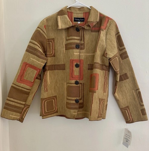Vintage tapestry coat winding - coat,